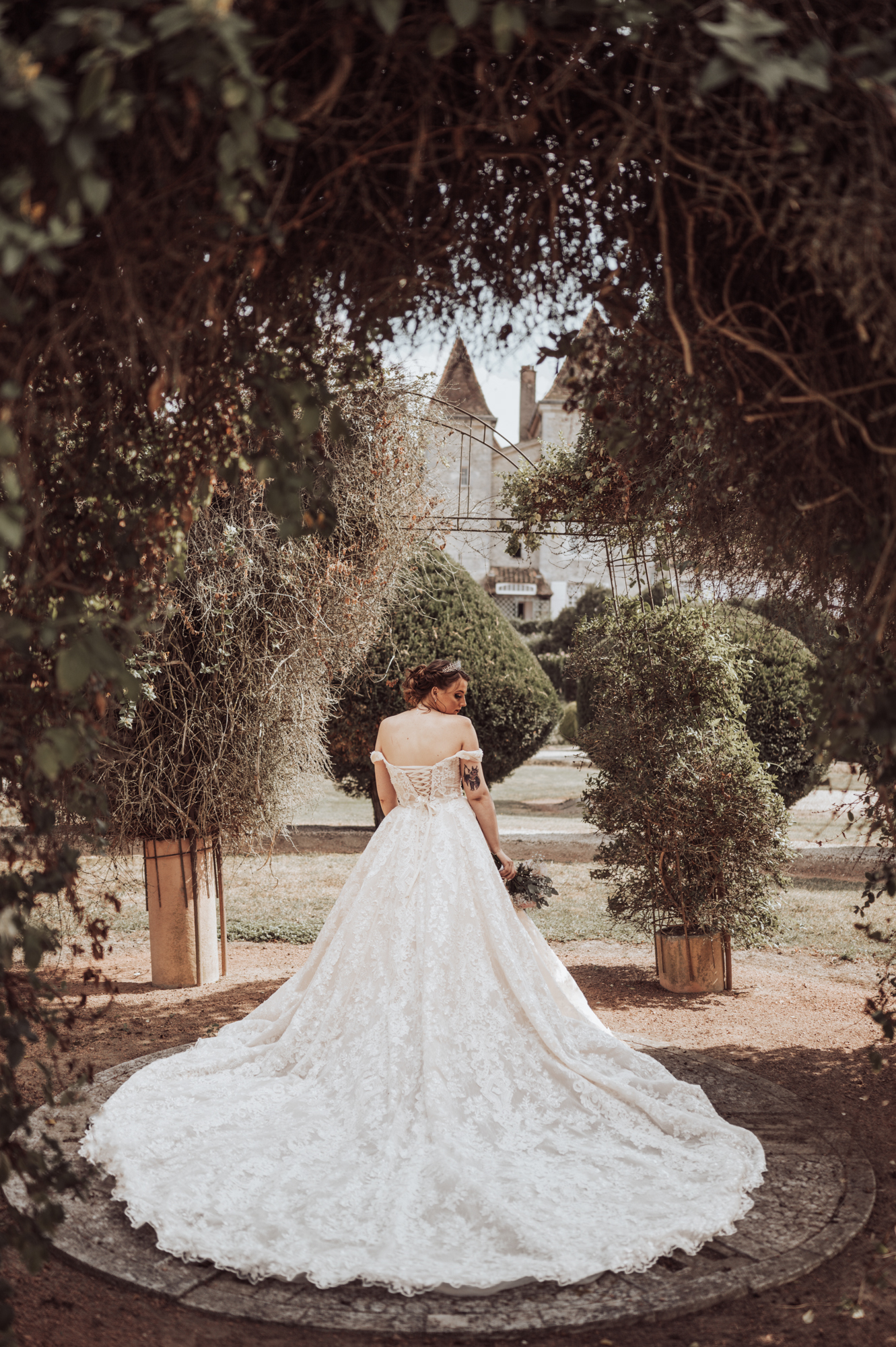 Mariée au château de Malevirade